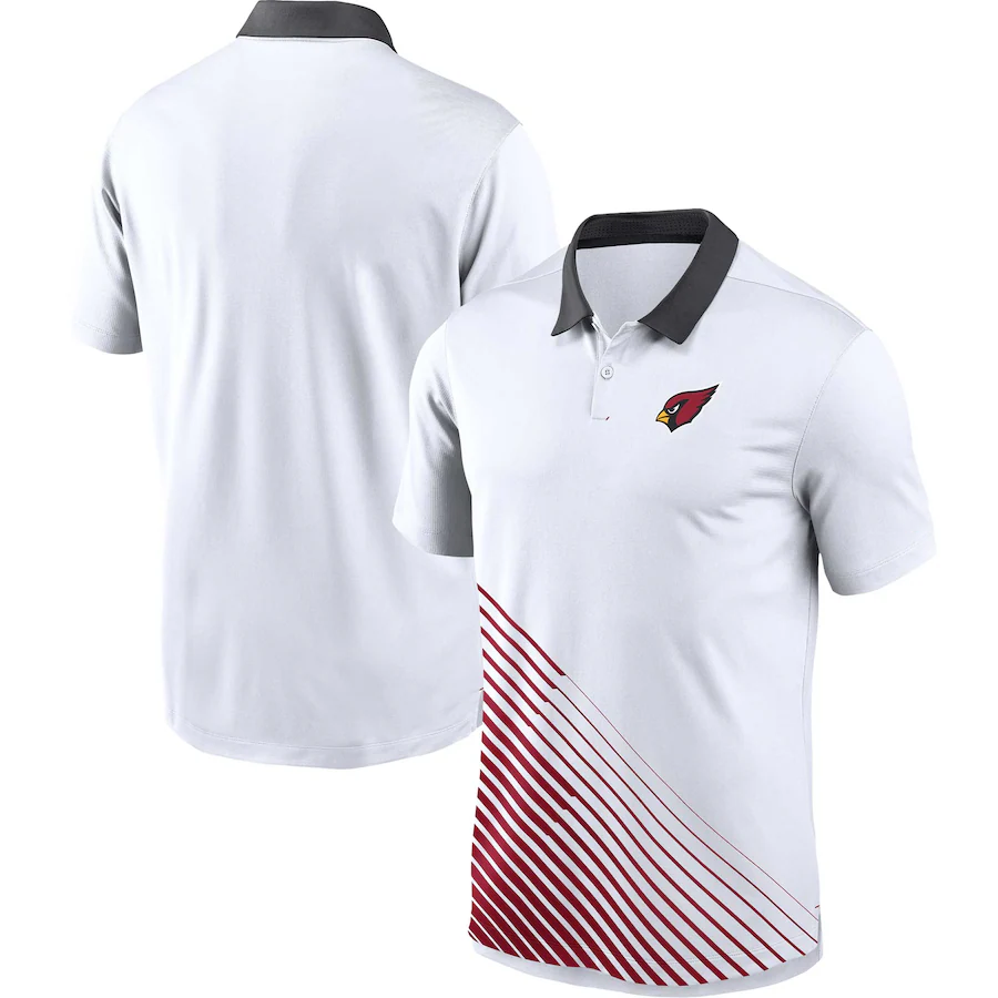 Men 2024 NFL Polo Arizona Cardinals white->arizona cardinals->NFL Jersey